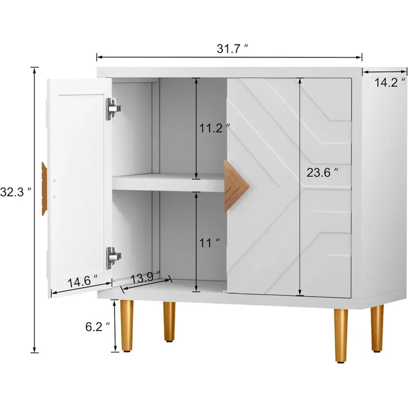 Modern Elegance Storage Cabinet