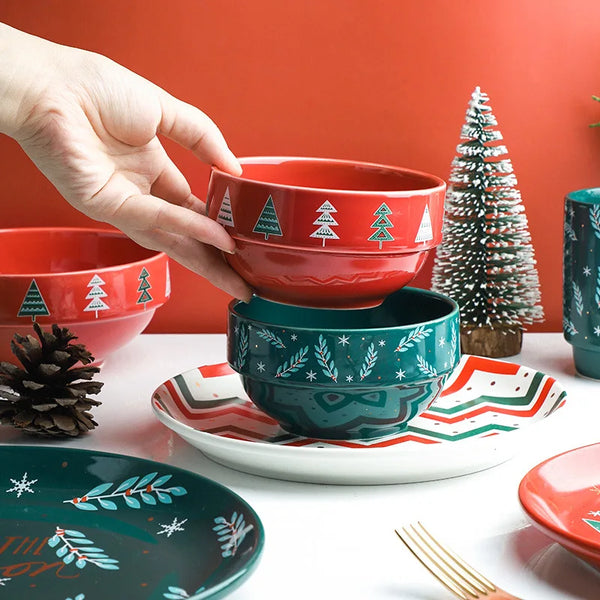 Xmas Ceramic Tableware Set