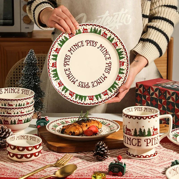 Christmas Series Plate Tableware