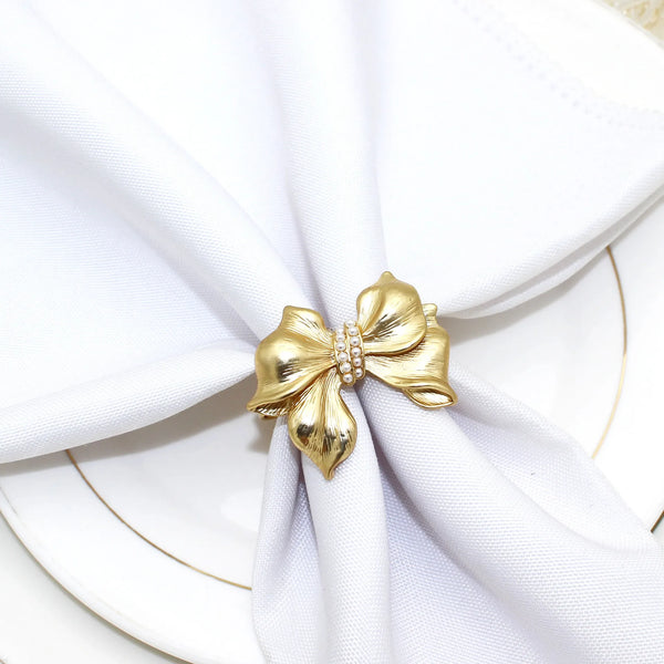 Elegant Napkin Rings - Set of 6