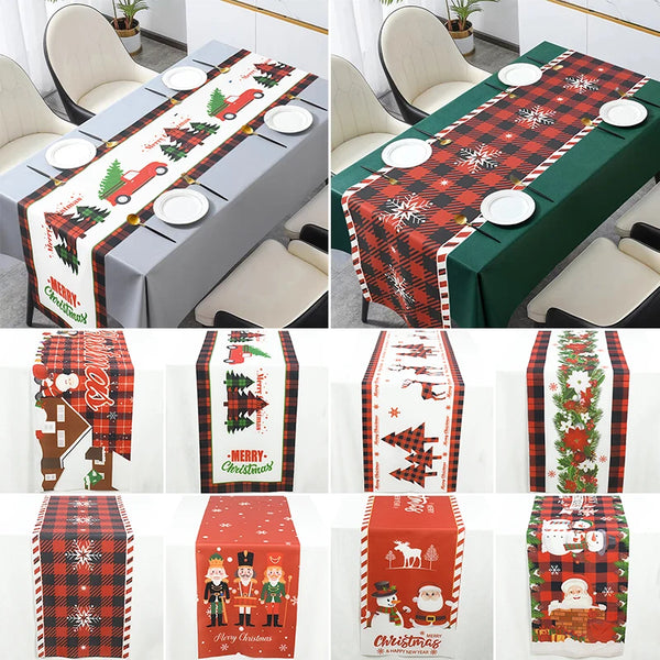 Merry Christmas Table Runner Cloth