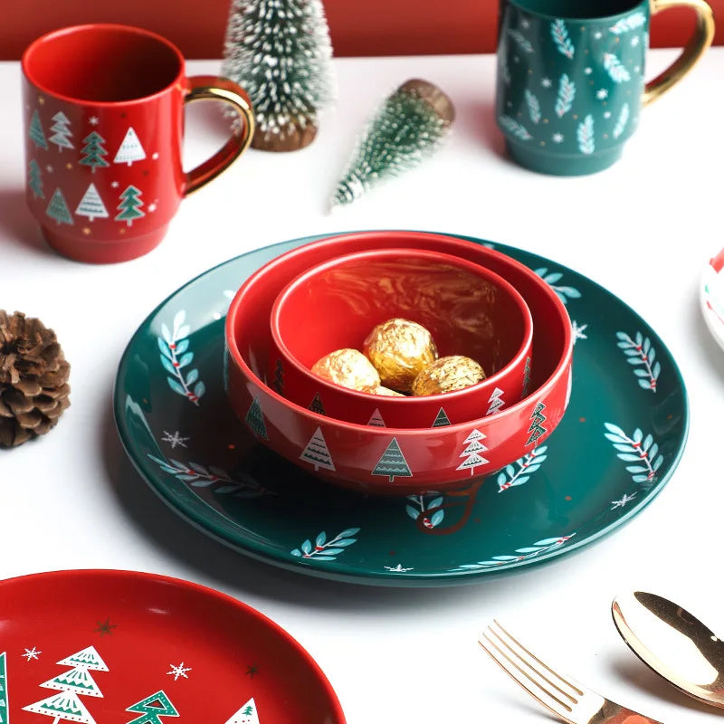 Xmas Ceramic Tableware Set