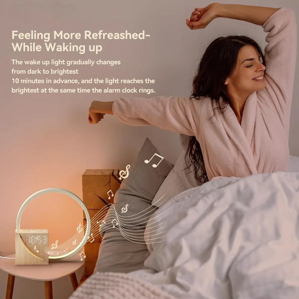 Sunrise Serenity Wake-Up Light Alarm Clock