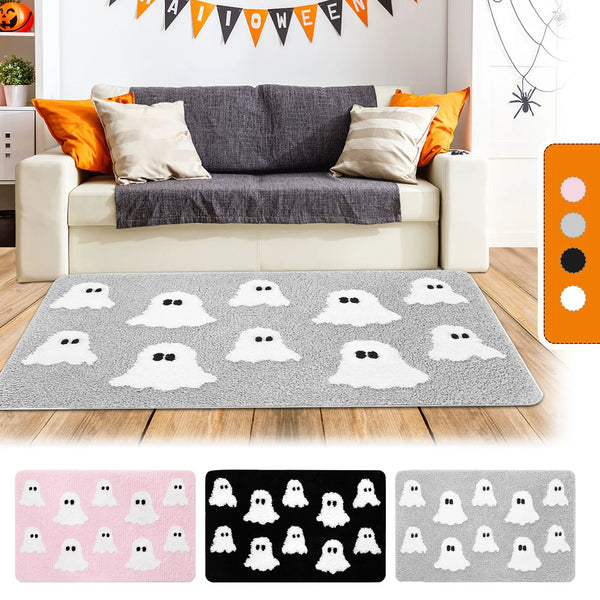 Spooky Ghost Cashmere Door Mat